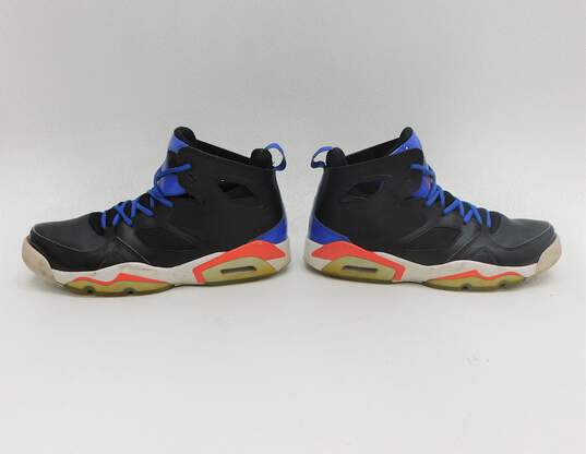 Jordan Flightclub 91 Black Orange Blue Men's Shoe Size 10 image number 5