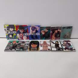 Bundle of 12 Manga Graphic Novels