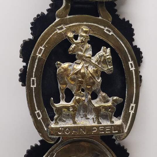 Horse Brasses on Leather Belt image number 7
