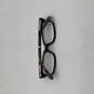 Mens Black Rectangular Full Rim Frame Lightweight Reading Eyeglasses image number 2