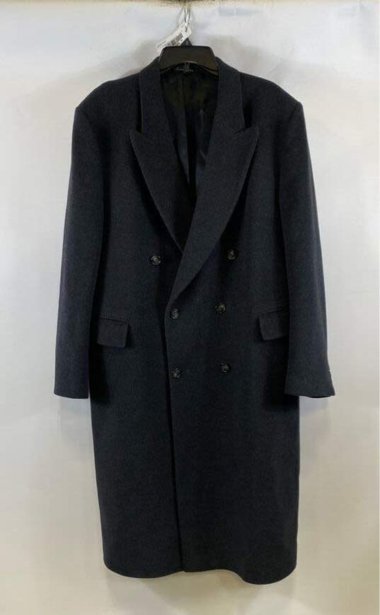 British Manor Gray Wool Coat - Size 44R image number 1