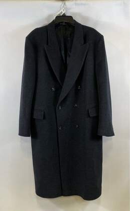 British Manor Gray Wool Coat - Size 44R
