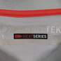 Mens Tek Heat Series Collared Short Sleeve Activewear Polo Shirt Size Large image number 4