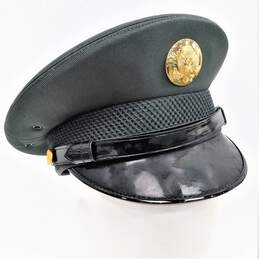 Vintage Kingform US Military Officer Cap Size 6 1/2