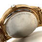 Designer Fossil Gold-Tone Rhinestone Stainless Steel Analog Wristwatch image number 2