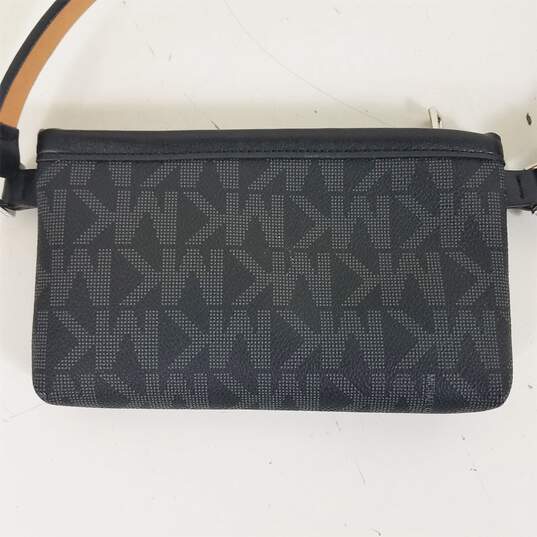 Michael Kors Monogram Belt Bag Black image number 5