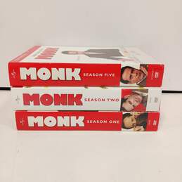 Monk Dvd's Complete Seasons Of 1, 2 & 5