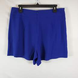 Trina Turk Women Blue Shorts Sz 10 alternative image