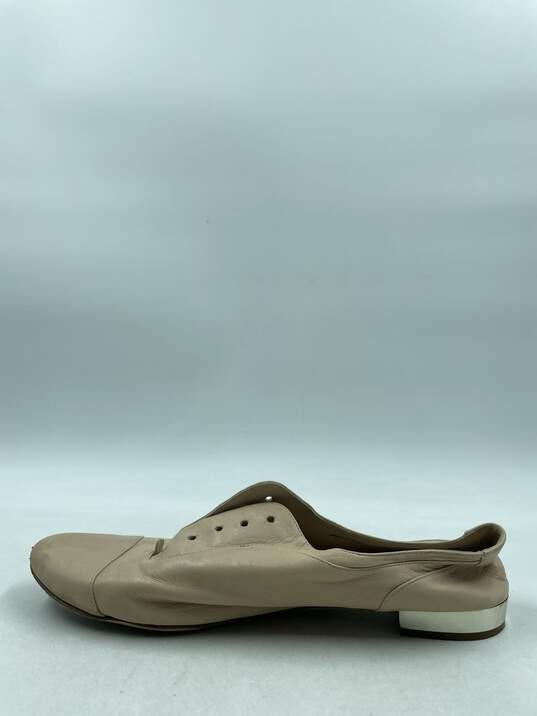Authentic Miu Miu Beige Solid Oxford Casual Shoe Women 9 image number 2