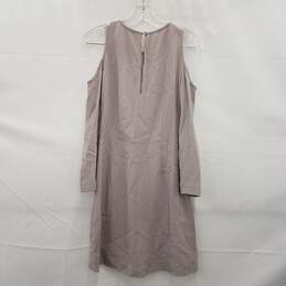 Aritzia Wilfred Womens Vidal Cold Shoulder Casual/Party Dress NWT Gray Size 4