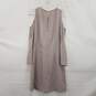 Aritzia Wilfred Womens Vidal Cold Shoulder Casual/Party Dress NWT Gray Size 4 image number 1