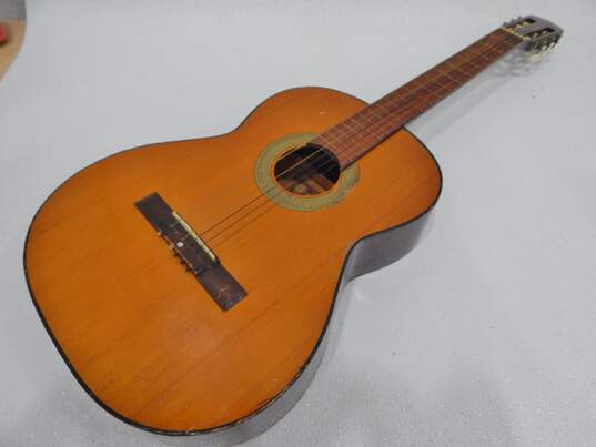 VNTG Madera by Vavro Music Company Brand 2025 Model Classical Acoustic Guitar w/ Hard Case image number 2