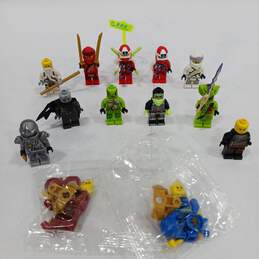 Bundle of 13 Ninjago Lego Minifigures