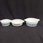 Pyrex 'Horizon Blue' & Anchor Hocking Fire King Small Casserole Dishes image number 1
