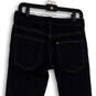 Womens Blue Dark Wash Stretch Pockets Regular Fit Skinny Leg Jeans Size 13/14 image number 4