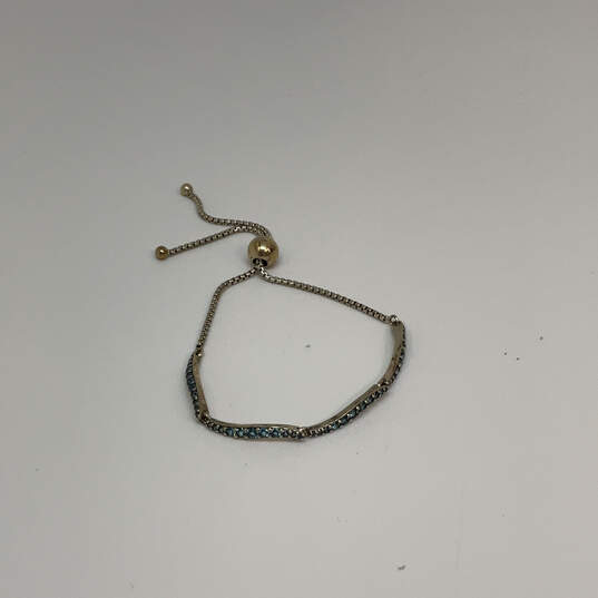 Designer Pandora 925 ALE Sterling Silver CZ Stones Chain Bracelet With Box image number 3