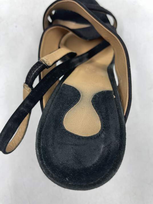 Chloé Black Slingback Sandals W 9 COA image number 8