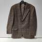 Polo University Men's Brown Suit Coat image number 1