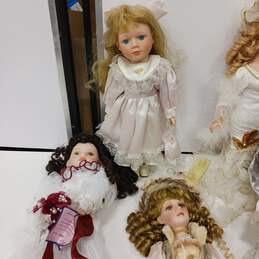 Bundle Of Assorted Porcelain Dolls alternative image