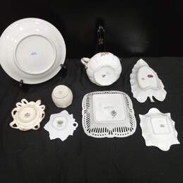 8pc Bundle of Assorted Porcelain Home Décor Pieces alternative image