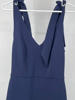 BCBGeneration Womens Blue Knot Sleeveless A-Line Dress Size 2 T-0528935-M alternative image