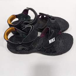Mens ACG Air Deschutz 4183156 Black Hook And Loop Open Toe Sports Sandals Size 9 alternative image