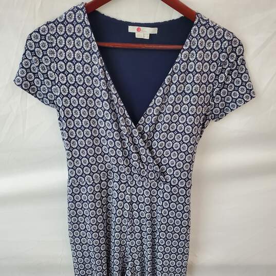 Boden Jersey Floral Print Jumpsuit in Size US 6P Petite image number 2