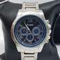 Stauer 46mm WR 3ATM Chrono Black Dial Men's Watch 130g image number 4