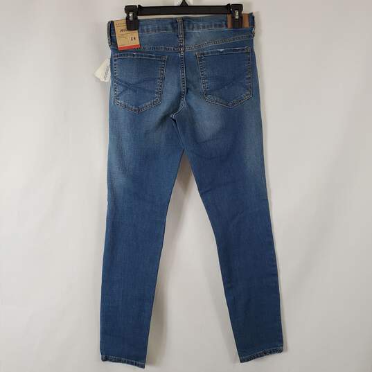 Aeropostale Women's Blue Super Skinny Jeans SZ 8R NWT image number 4