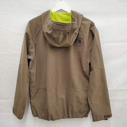 The North Face MN's Cryptic Full Zip Fleece Lining Brown Hoody Jacket Size S alternative image