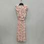 NWT Anne Klein Womens Pink White Floral Tie Waist A-Line Dress Size 0X image number 2
