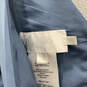 NWT Womens Blue Sleeveless V-Neck Back Zip Maxi Dress Size 6 image number 3
