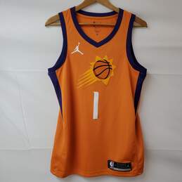 Nike Jordan NBA Swingman Phoenix Suns Devin Booker #1 Basketball Jersey 44