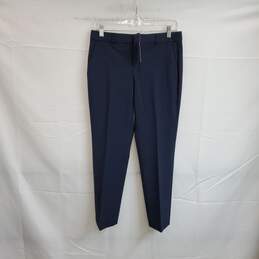 Banana Republic Navy Blue Wool Blend Slim Pant WM Size 2 NWT