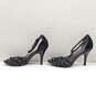 Kenneth Cole Reaction Women's Black Open Toe Heels image number 3