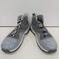 Boys Air Zoom 36516-011 Gray Lace Up Low Top Basketball Shoes Size 4.5Y image number 1