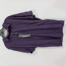 Bradly Allen Men's Purple Short Sleeve Polo NWT