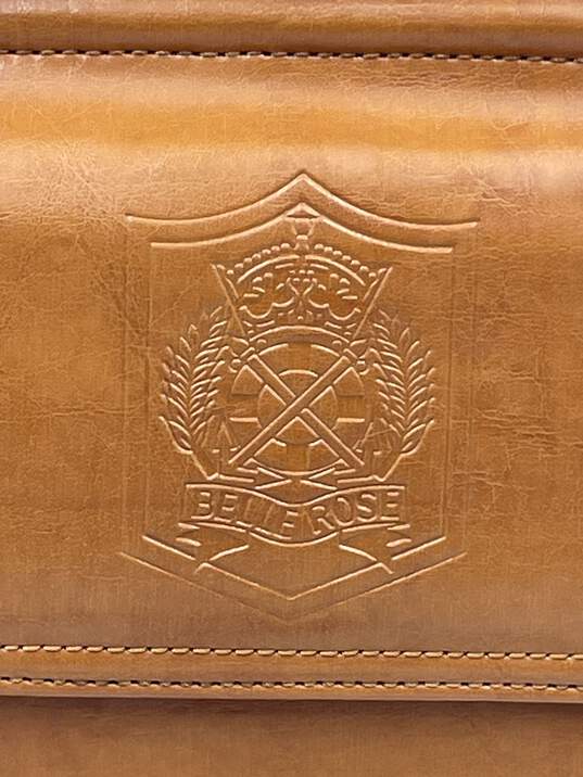 Bellerose Womens Brown Leather Detachable Strap Crossbody Bag W-0559467-I image number 2