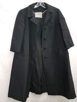 Littler Women's Button-Down Black Coat *No Size Listed*