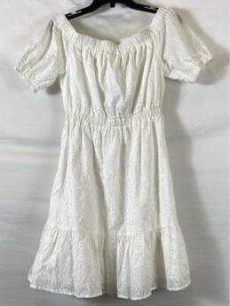 Michael Kors White Casual Dress - Size X Small alternative image