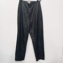 Women’s Vintage Coldwater Creek Leather Pants Sz 10