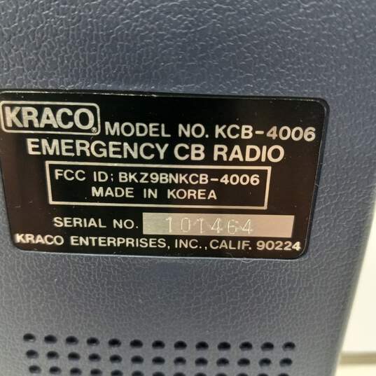 Kraco Mayday 1 Emergency Two-Way 40 Channel Citizens Band Radio In Box image number 5