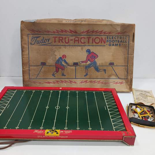 Vintage Tudor Tru-Action Electric Football Game image number 1