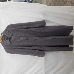 Womens Vintage Wool Blend Pea Coat-Made in USA