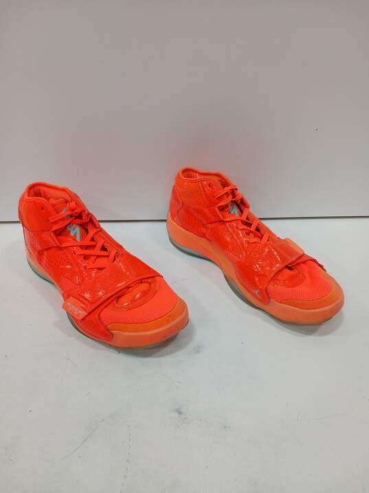 Air Jordan Hyper Crimson Zion 2 Athletic Sneakers Size 15 image number 3