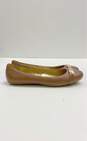 COACH Bianca Brown Leather Ballet Flats Loafers Shoes Size 8 B image number 1