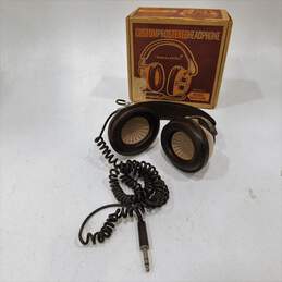 Vintage REALISTIC Stereo Custom Pro KOSS Padded Headphones #33-1002 with box! alternative image