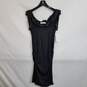 Robert Rodriquez women's sleeveless knit tunic dress black L nwt image number 1