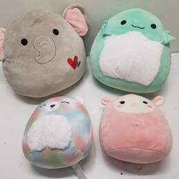 Lot of 4 Assorted Squishmallows
