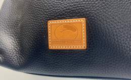 Dooney & Bourke Paige Sac Navy Blue Pebbled Leather Shoulder Hobo Tote Bag alternative image